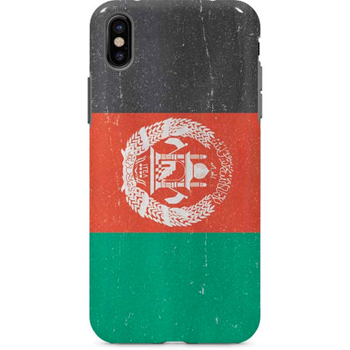 Afghanistan Flag Distressed iPhone 8 Pro Case